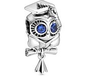 Pandora Pandora Charm en plata de ley Buho Sabio 798907C01 , para Mujer