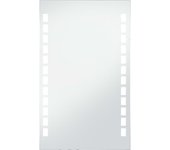 vidaXL Espejo de Pared de Baño con LED Accesorio de Maquillaje Tocador Dimensiones 50 x 60 cm, 60 x 80 cm, 60 x 100 cm