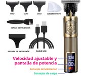 T9 Hair Clippers Electric Shavers Hair Cutting Machine for Barber Mens Beard Shaver Vintage Professional Barber Hair Trimmer