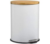 Cubo de basura 5five Baltik Blanco (30 L)