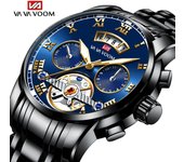 Relogio Masculino Top Brand Mens Luxury Watch Stainless Steel Luminescence Clock Casual Chic 3Bar Waterproof Outdoor Sport Watch