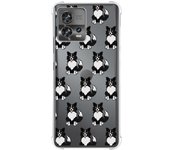 Funda Silicona Antigolpes para Motorola Edge 30 Fusion 5G diseño Perros 07 Dibujos