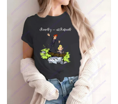 Women Printing Good Omens Clothing Short Sleeve Casual 90s Cartoon Fashion Clothes Print Tee Top Tshirt