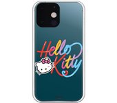 Funda original compatible con iPhone 13 Mini - Hello Kitty Caligrafica