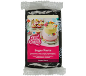 Fondant Funcakes Negro 250 G - Ideal para Decorar Tartas, Cupcakes y Galletas
