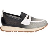 Hispanitas mocasin de piel para mujer BHV254043 color negro