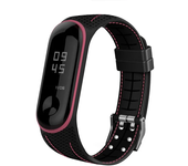 Bracelet For Mi band 7 6 Strap Sport belt Silicone watchband replacement Smartwatch bracelet for Xiaomi mi band 3 4 5 6 strap