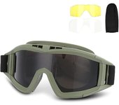 Gafas antivaho, gafas tácticas para airsoft, paintball, esquí, antipolvo, antivaho, protección ocular