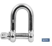 Cofan Grillete Recto M-22 Zincado - Fijación, Pegado y Soldadura