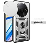 Camera Shockproof Armor Case For Xiaomi Redmi A3 A2 A1 4G Car Magnetic Holder Ring Protect Cover