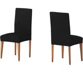 VALENTIA HOME Funda Silla Asiento/Respaldo Pack 2 París | Funda Silla Comedor o Cocina | Protector de Silla