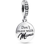 Charm Pandora Colgante Grabable Mamá