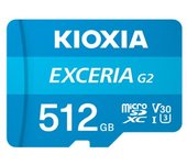 Tarjeta micro sd kioxia 512gb exceria g2 w - adaptor