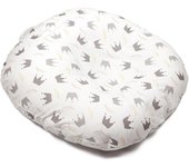 Almohada Nest Sleeper con funda de algodón, almohada de dibujos animados para tumbona, portátil y ligera, ideal para el suelo, para viajes en casa (amarilla)