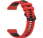Replacement Watch Band For Garmin Forerunner 965 955 Solar 945 935 745 22mm Two Tone Sports Silicone Strap Bracelet Accessories