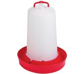 Bebedero para Pollos 1ra Edad ROJO 12 LITROS