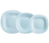 Luminarc CARINE PARADISE Vajilla Opal 12 PIEZAS - 4 PERSONAS Azul Brillo