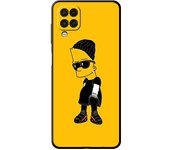 Phone Black Case for Samsung Galaxy A13 A22 5G A51 A32 A54 A23 A72 A12 A52 A34 A33 Silicone Cover The Simpsons Cute Cas