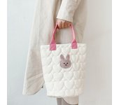 Bolso tipo cubo para madre y bebé, portátil, acolchado, de algodón, para salir, ligero, para cochecito de bebé, para mamá