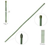 Tutor Varilla Bambú Plastificado Ø 12 - 14 mm. x 150 cm. (Paquete 10 Unidades)