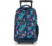 Mochila con ruedas Gabol TIZAS con corazones e impermeable