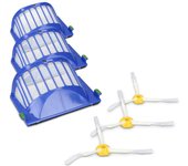 Replacement Filters Kit Suitable for IRobot Roomba 600 Series 620 630 650 660 670 690 Robotic Vacuum Cleaner Accessories