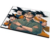 MERCHANDMANIA PUZZLE PEQUEÑO TAMAÑO APROX. A4 DE 12 PIEZAS akira toriyama goku chico super guerrero z saiyan rompecabezas puzle