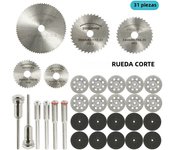 32/31Pcs Mini Circular Saw Blade Metal Cutting Disc Rotary Tools for Dremel Accessories Wood Carving Disc Sanding Grinding Wheel