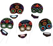 Atosa Caretas del Día de los Muertos para Photocall