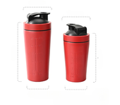 500/750ML Stainless Steel Protein Powder Shaker Bottle with Scale Leak Proof Water Bottle for Gym Fitness Sport Whey Shakes Cup
