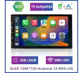 7"/9“/10”QLED Carplay Car Android Radio Video Player GPS WIFI Intelligent Systems 2DIN Universal F Toyota Honda Volkswagen