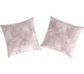 GUY LAROCHE - 2 cuadrantes 1005 algodón percal MACALE malva 65x65 cm