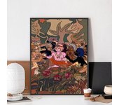 Rock Band B-Bring M-Me The H-Horizon Poster No Framed Kraft Club Bar Paper Vintage Wall Art Painting Bedroom Study Stickers