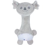 Sonajero para bebé, dispositivo incorporado para bebé, palo de agarre manual, juguete de peluche súper lindo, marioneta de mano