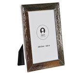 Factory Cuadros Cuadros Marco Foto Elegante 10x15 Metal Plateado