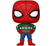 Figura Pop Marvel Holiday Spiderman-Figura de Vinilo Coleccionable - Idea de Regalo- Mercancia Oficial - Juguetes para Niños y Adultos - Movies Fans - Muñeco para Coleccionistas y Exposición