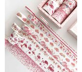 8 pcs/set green plants Washi Tape for Decoration Journal DIY Scrapbooking Kawaii Sticker Label Masking Adhesive Tape Stationery