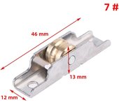 1Pc Stainless Steel Window Pulley Sliding Door Roller Runner Wheel Track Pulley