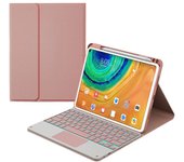 Touchpad Backlit Keyboard for Xiaomi Pad 6 Keyboard Mi Pad 6 Pro Keyboard Case 11 inch Fabric with Pen Holder Cover