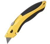Cutter Con Hoja Retractil De 20 mm. Cambio Hoja Rápido Carcasa De Aluminio Agarre Engomado. Uso Profesional
