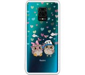 Funda compatible con Xiaomi Redmi Note 9S - Note 9 Pro - Pareja Buhos