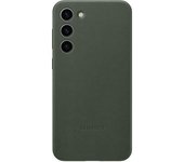 Cubierta de cuero para Galaxy S23 Plus