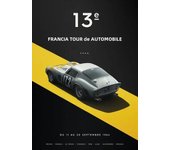 Le Mans GT40 Racing Car Canvas Art Poster | 80s Retro Wall Decor for Living Room - 24 Hour Race Print