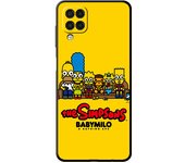 Phone Black Case for Samsung Galaxy A13 A22 5G A51 A32 A54 A23 A72 A12 A52 A34 A33 Silicone Cover The Simpsons Cute Cas