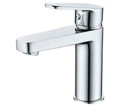Imex Teide BDT021-1 grifo monomando de lavabo de latón con cartucho de cierre cerámico