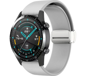 20mm 22mm Watch Strap For Samsung Galaxy watch 6/4/5 pro/classic/3/gear s3 Silicone Magnetic bracelet Huawei watch gt 4 2 3 band