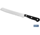 Cuchillo Panero Cofan Saffron 20 Cm Acero Inox Negro