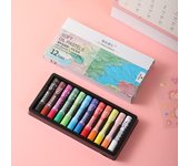 12/24/36/48PCS Colorful Morandi Oil Pastels Professional Beginner Crayon Macaron Oil Paint