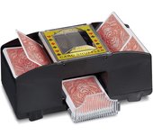 Barajador de Cartas, Mezclador de Cartas Máquina Mezcladora de Barajador Mezclador de Tarjetas Barajador de Cartas Automatico Cartas Poker Barajadora Juego de Mesa