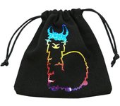 Bolsa de Dados de Alta Calidad para Juegos de Rol con Diseño Fabuloso de Arco Iris